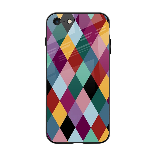 Diamond Palette back phone cover | glass case for iphone 8