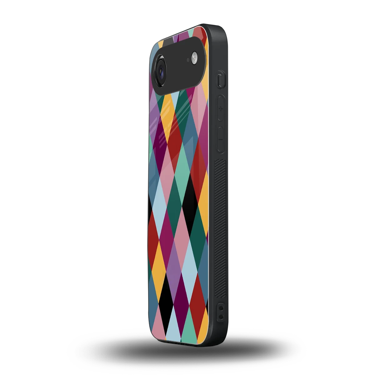 Diamond Palette iphone air mobile cover | shockproof glass phone case