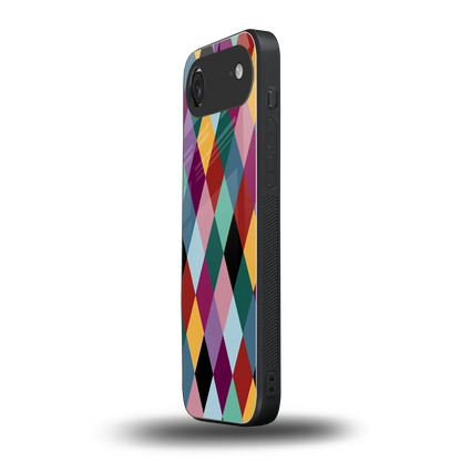 Diamond Palette iphone air mobile cover | shockproof glass phone case
