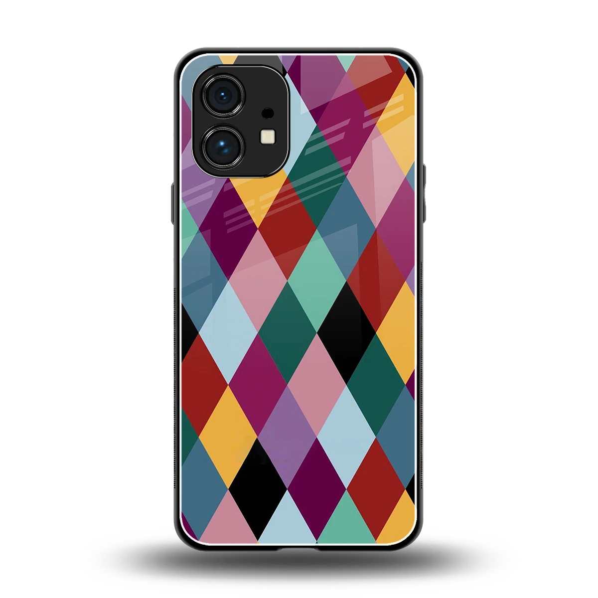 Diamond Palette back phone cover | glass case for nothing phone 1