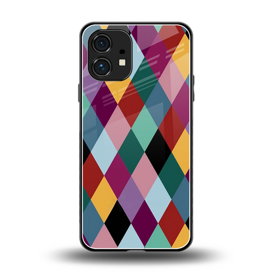 Diamond Palette back phone cover | glass case for nothing phone 1