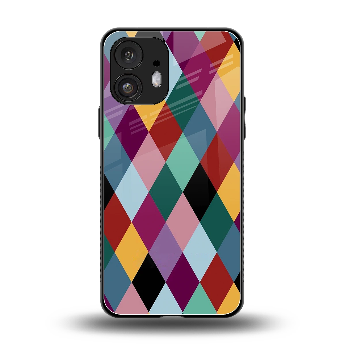 Diamond Palette back phone cover | glass case for nothing phone 2