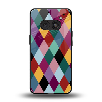 Diamond Palette back phone cover | glass case for nothing phone 2a