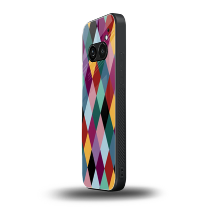 Diamond Palette nothing phone 2a mobile cover | shockproof glass phone case