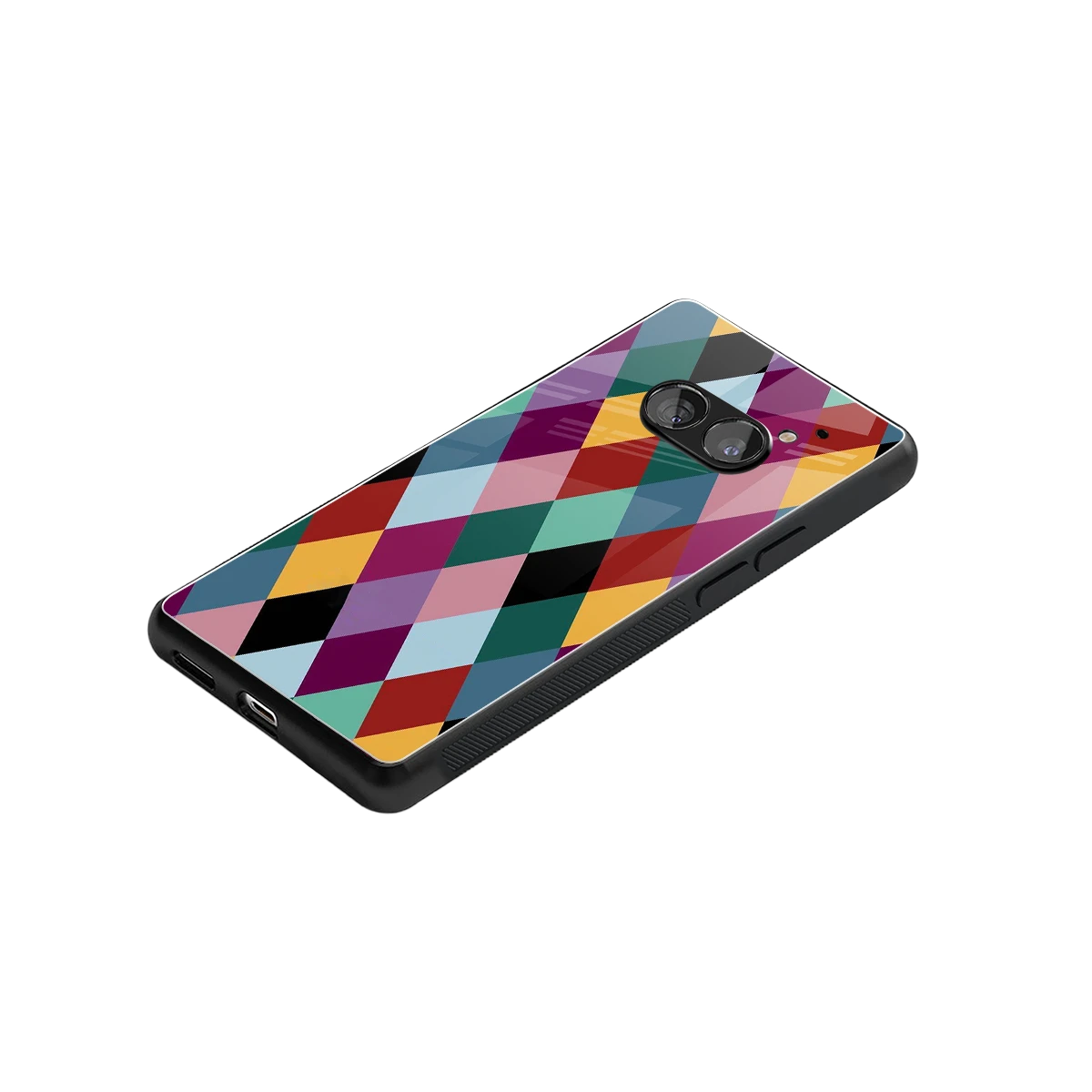 Diamond Palette stylish phone case for nothing phone 2a | glossy glass and slim fit