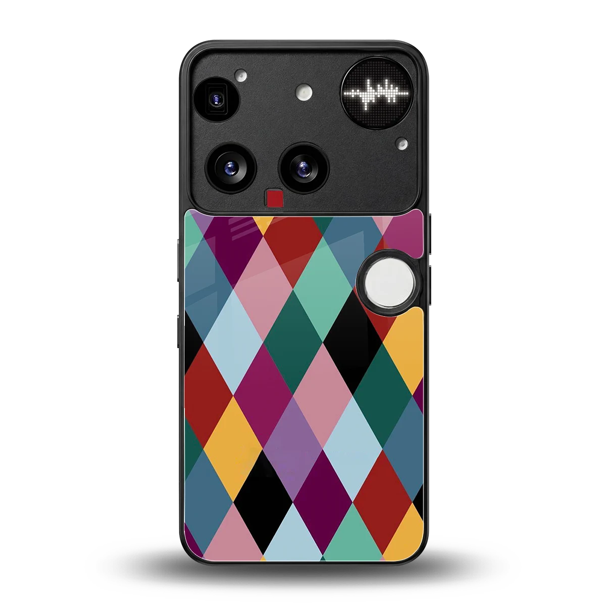 Diamond Palette back phone cover | glass case for nothing phone 3