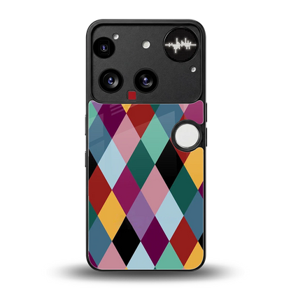 Diamond Palette back phone cover | glass case for nothing phone 3