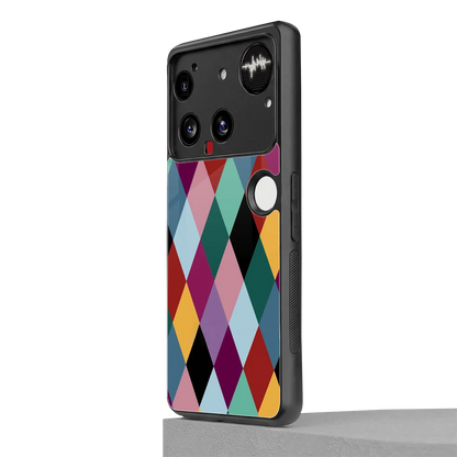 Diamond Palette nothing phone 3 mobile cover | shockproof glass phone case