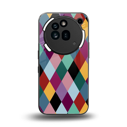 Diamond Palette back phone cover | glass case for nothing phone 3a pro