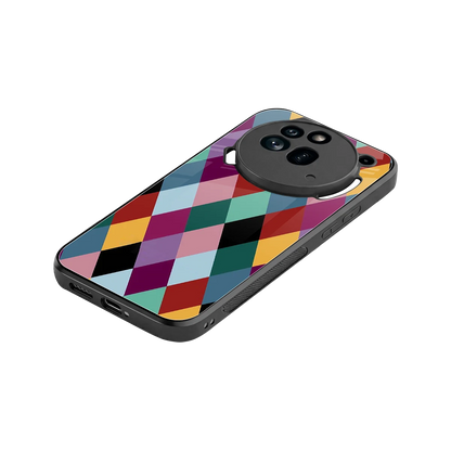 Diamond Palette stylish phone case for nothing phone 3a pro | glossy glass and slim fit