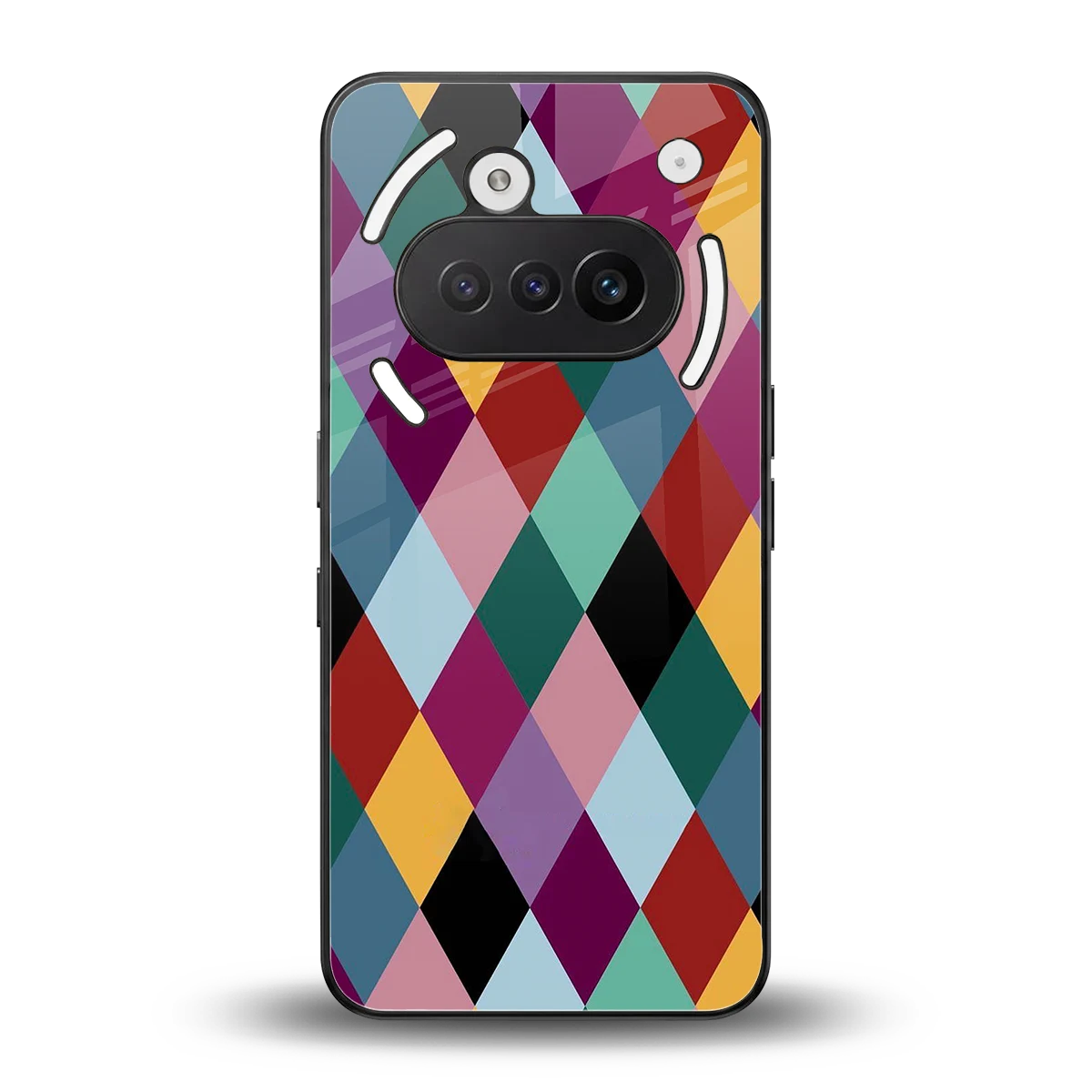 Diamond Palette back phone cover | glass case for nothing phone 3a