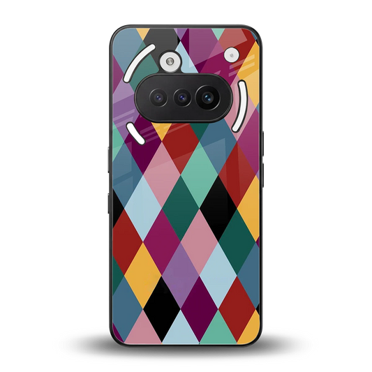 Diamond Palette back phone cover | glass case for nothing phone 3a