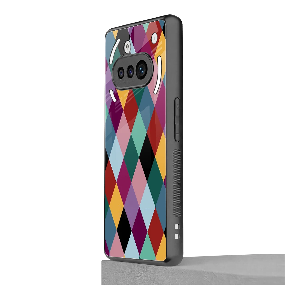 Diamond Palette nothing phone 3a mobile cover | shockproof glass phone case