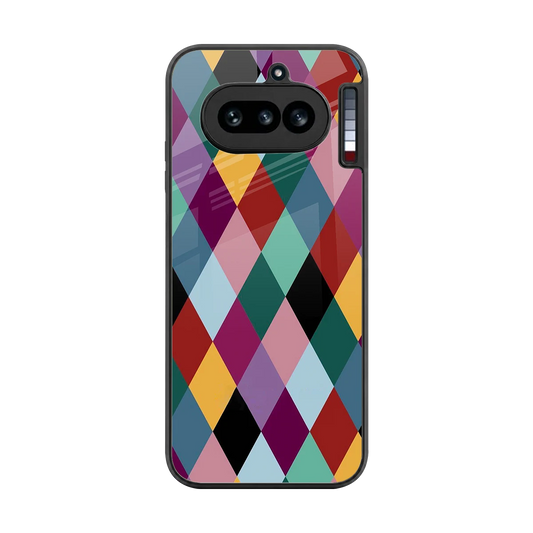 Diamond Palette back phone cover | glass case for nothing phone 4a