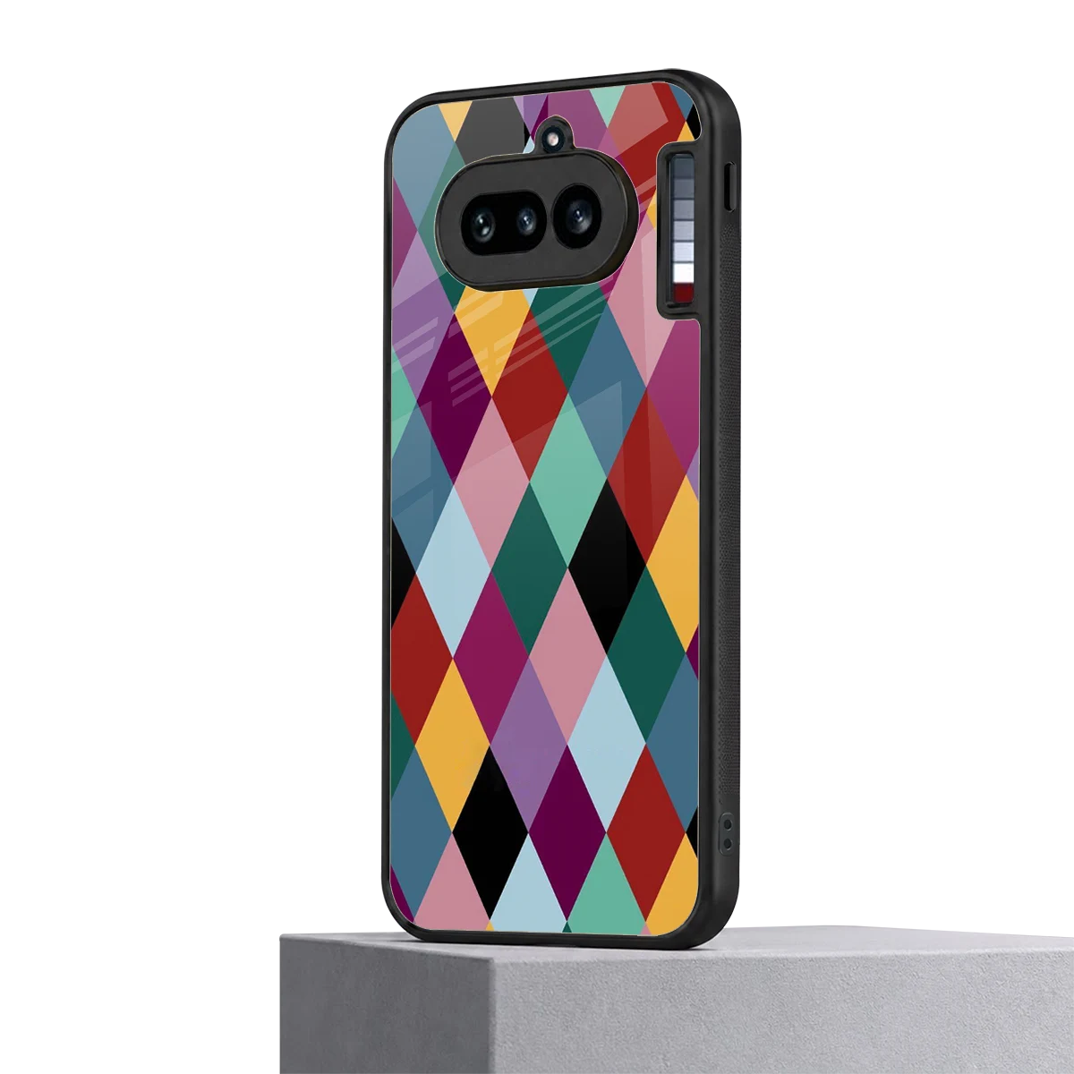 Diamond Palette nothing phone 4a mobile cover | shockproof glass phone case