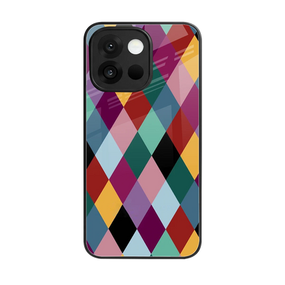 Diamond Palette back phone cover | glass case for oneplus 13s