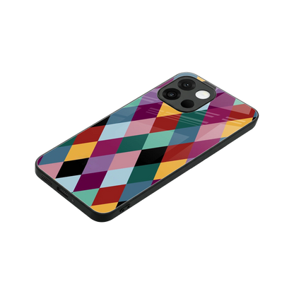 Diamond Palette stylish phone case for oneplus 13s | glossy glass and slim fit