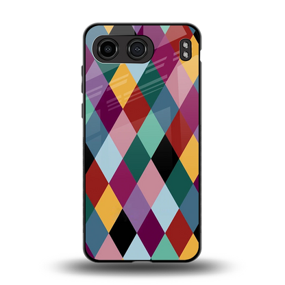 Diamond Palette back phone cover | glass case for oneplus nord 4