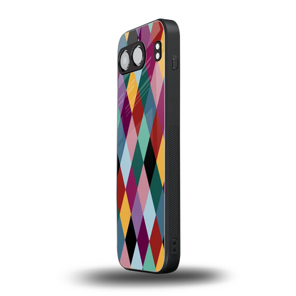 Diamond Palette oneplus nord 4 mobile cover | shockproof glass phone case