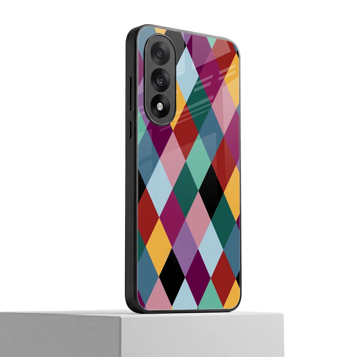 Diamond Palette oneplus nord 5 mobile cover | shockproof glass phone case