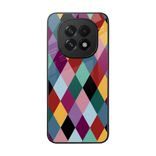 Diamond Palette back phone cover | glass case for oppo f29 5g