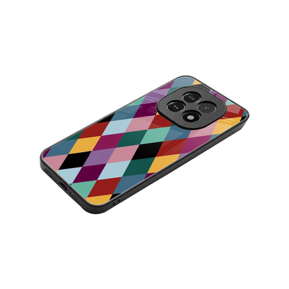 Diamond Palette stylish phone case for oppo f29 5g | glossy glass and slim fit