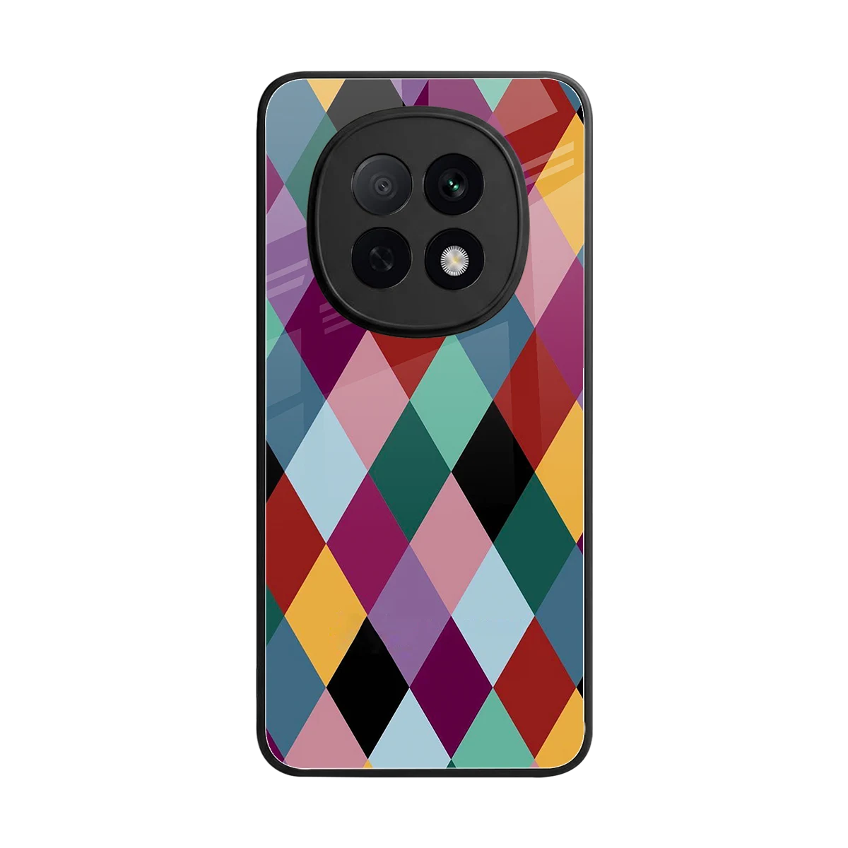Diamond Palette back phone cover | glass case for oppo f29 pro 5g