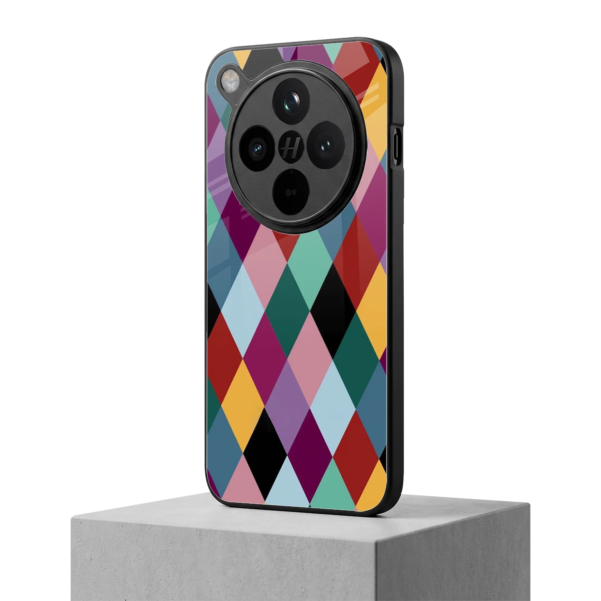 Diamond Palette oppo find x8 mobile cover | shockproof glass phone case