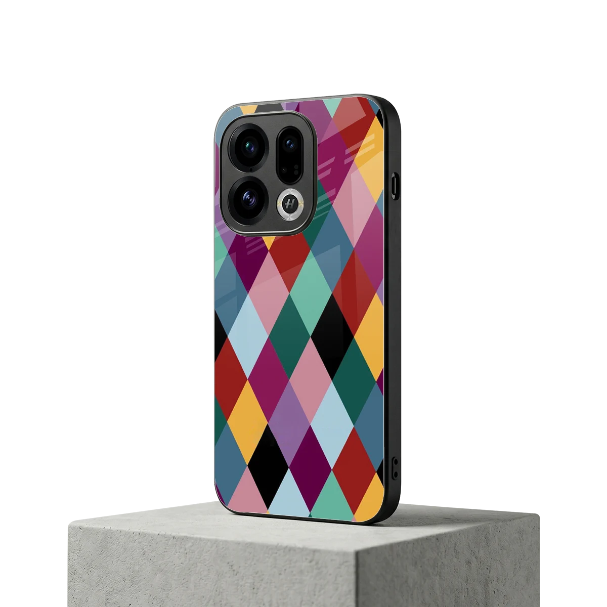 Diamond Palette oppo find x9 mobile cover | shockproof glass phone case