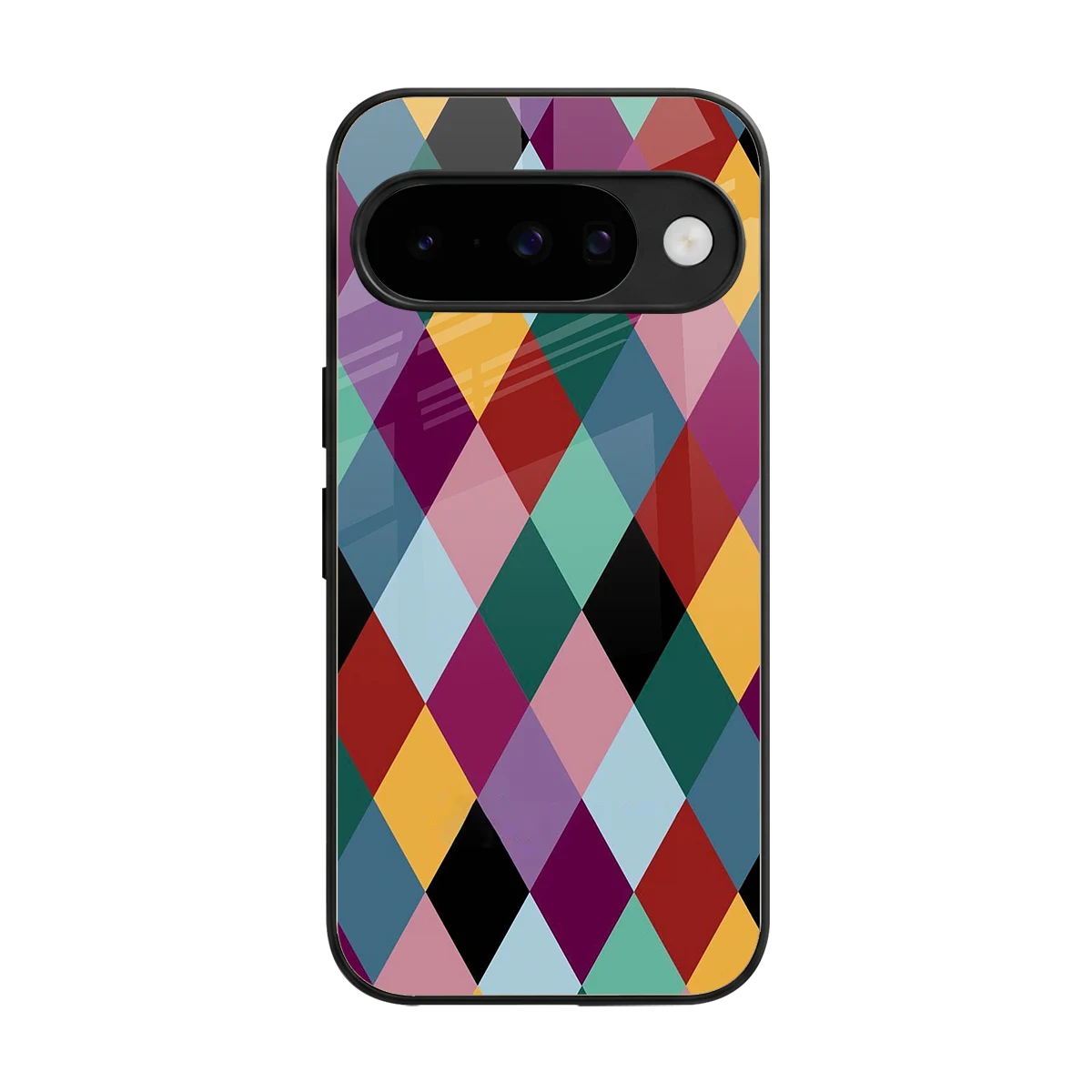 Diamond Palette back phone cover | glass case for google pixel 10