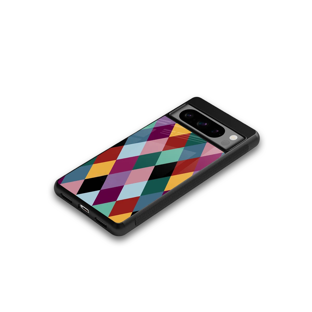 Diamond Palette google pixel 8 pro mobile cover | shockproof glass phone case