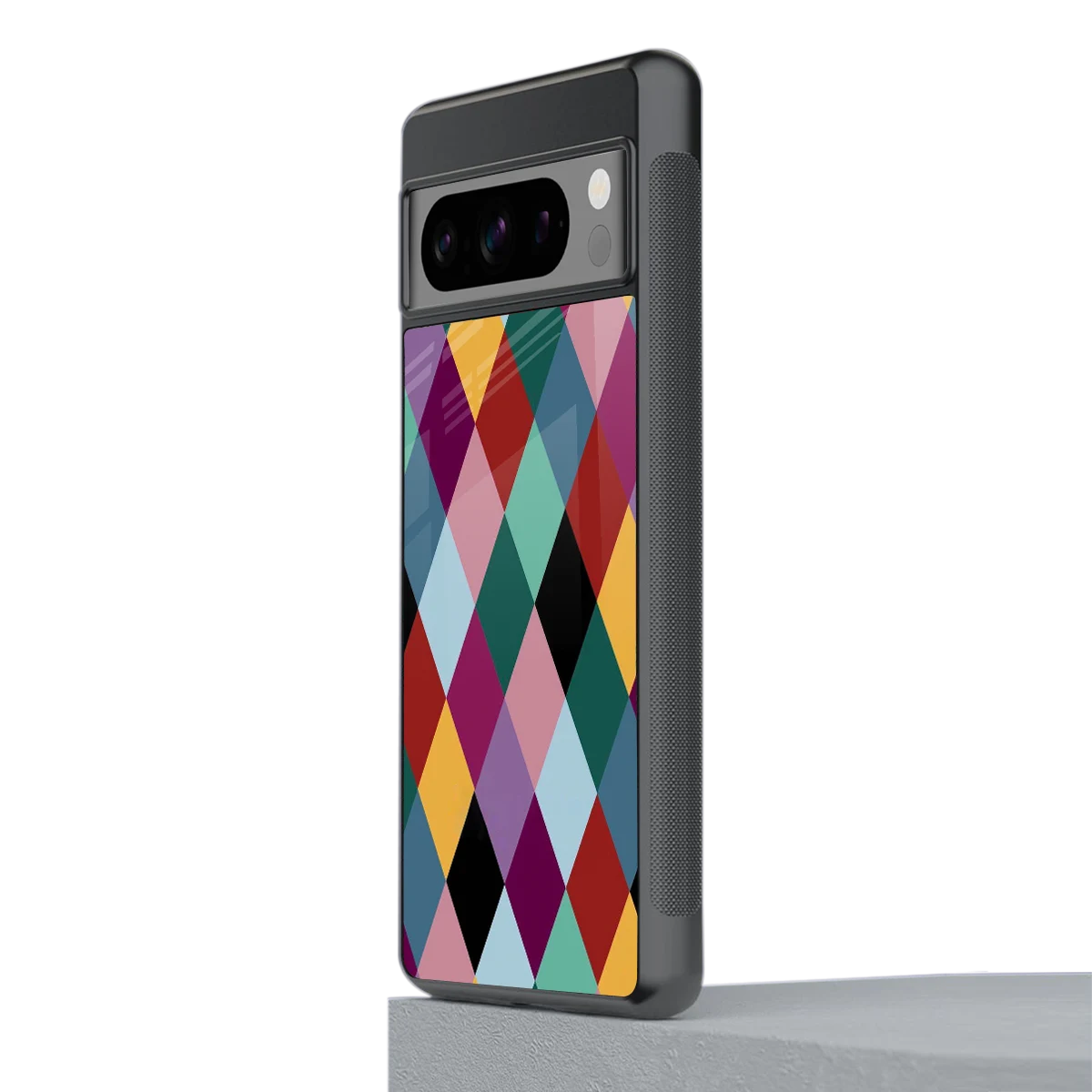 Diamond Palette stylish phone case for google pixel 8 pro | glossy glass and slim fit