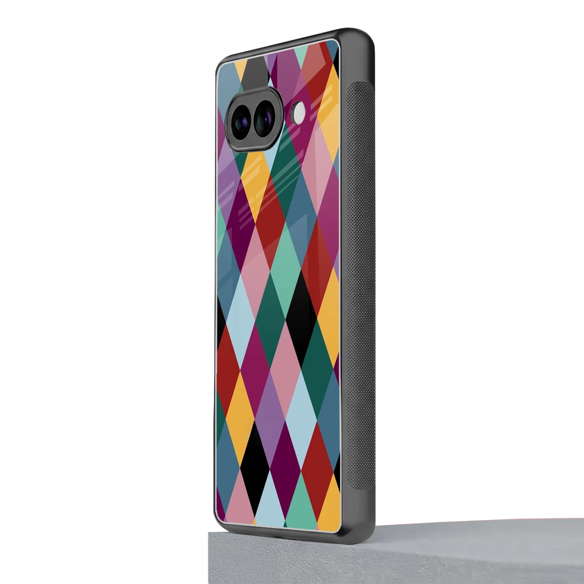 Diamond Palette google pixel 10a mobile cover | shockproof glass phone case