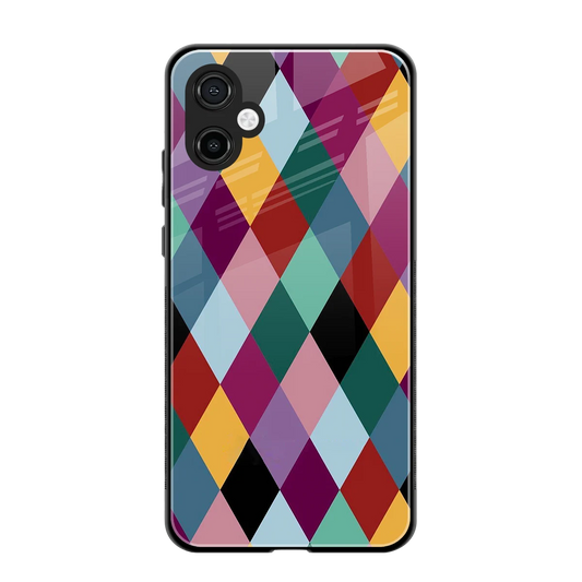 Diamond Palette back phone cover | glass case for samsung galaxy a06 5g
