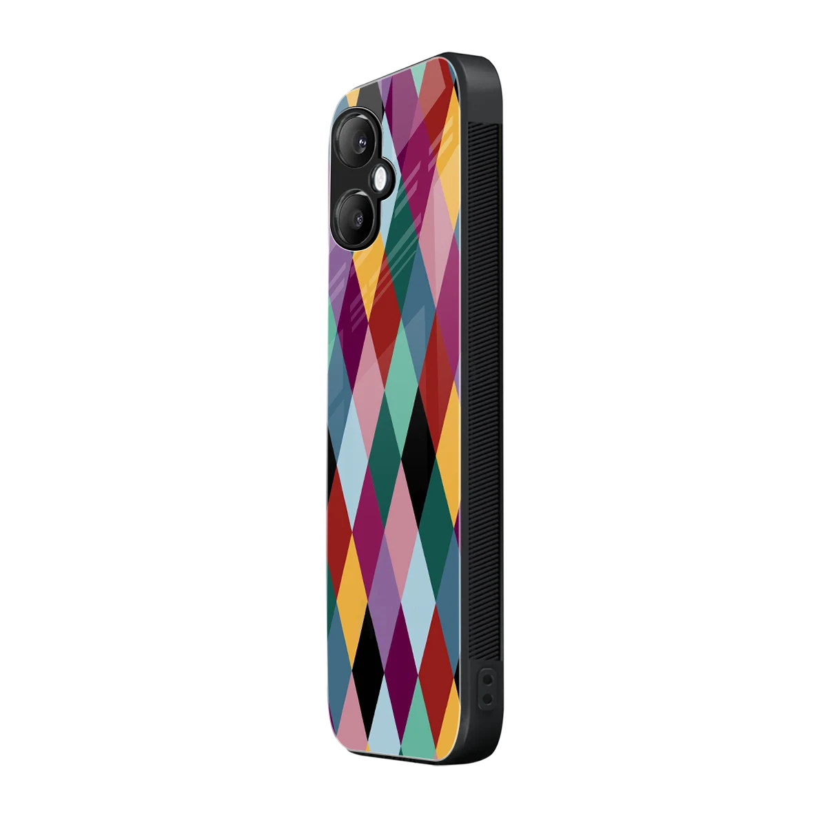 Diamond Palette samsung galaxy a06 5g mobile cover | shockproof glass phone case