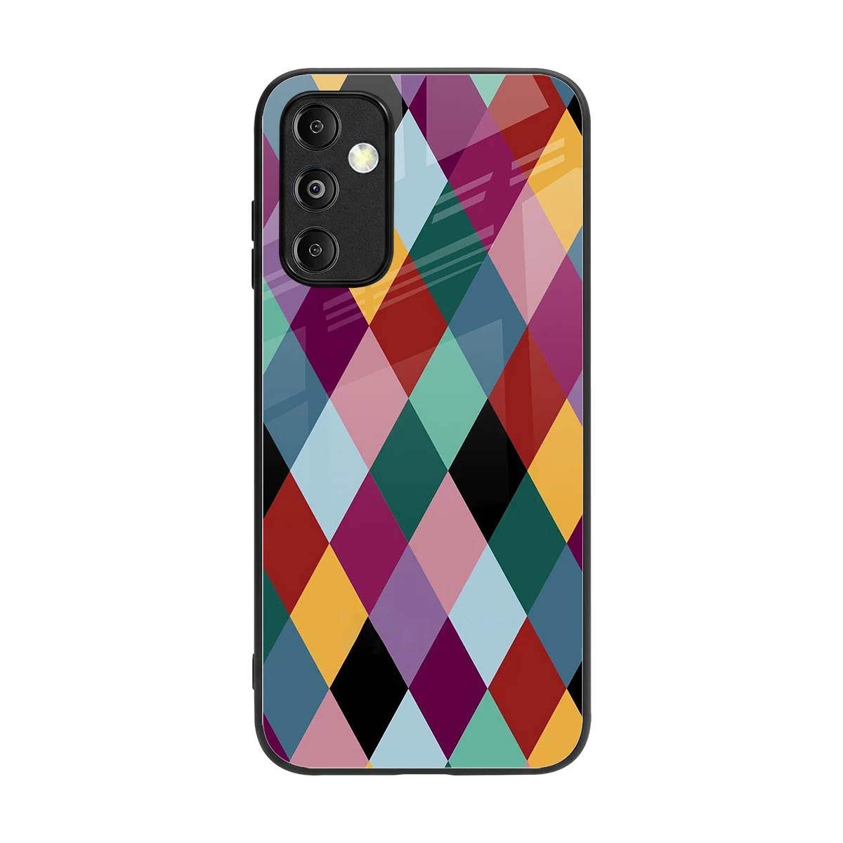 Diamond Palette back phone cover | glass case for samsung galaxy m14 5g