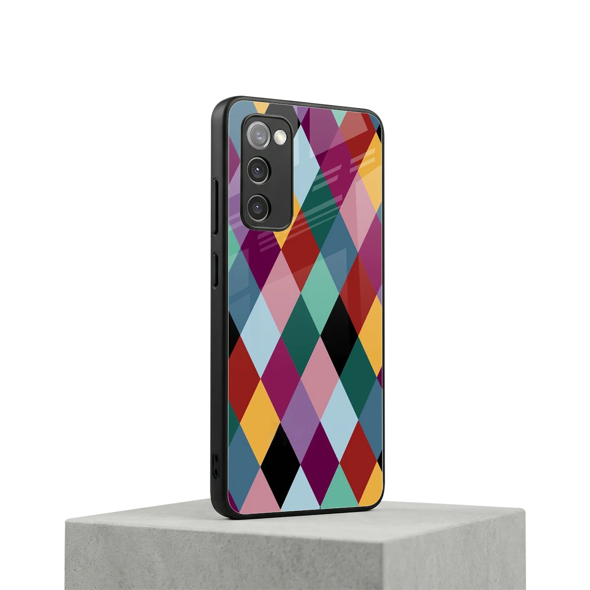Diamond Palette samsung galaxy s20 fe mobile cover | shockproof glass phone case