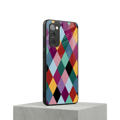 Diamond Palette samsung galaxy s20 fe mobile cover | shockproof glass phone case