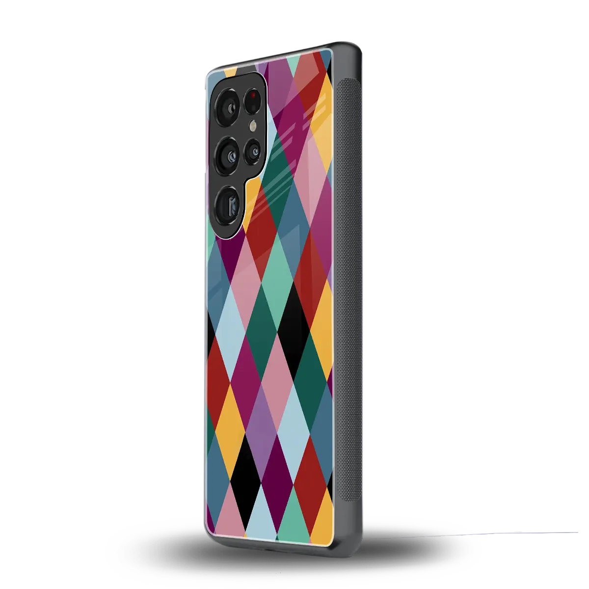 Diamond Palette samsung galaxy s25 ultra mobile cover | shockproof glass phone case