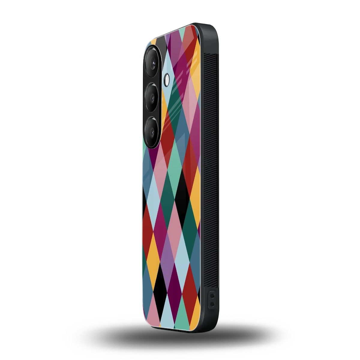 Diamond Palette samsung galaxy s23 fe mobile cover | shockproof glass phone case