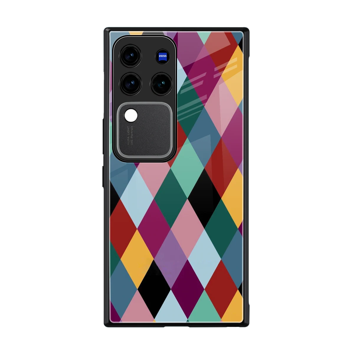 Diamond Palette back phone cover | glass case forvivo v30 pro