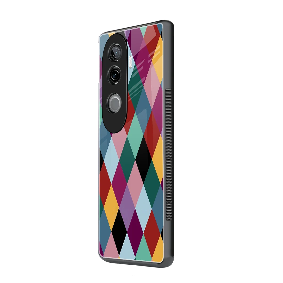Diamond Palette vivo v40e mobile cover | shockproof glass phone case