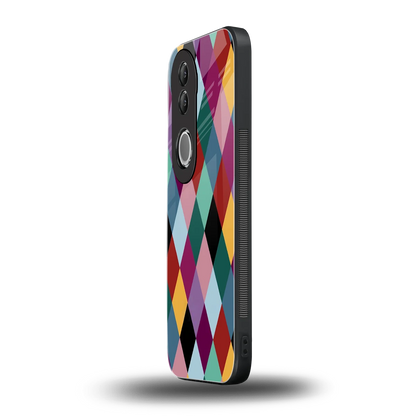 Diamond Palette vivo v50 mobile cover | shockproof glass phone case