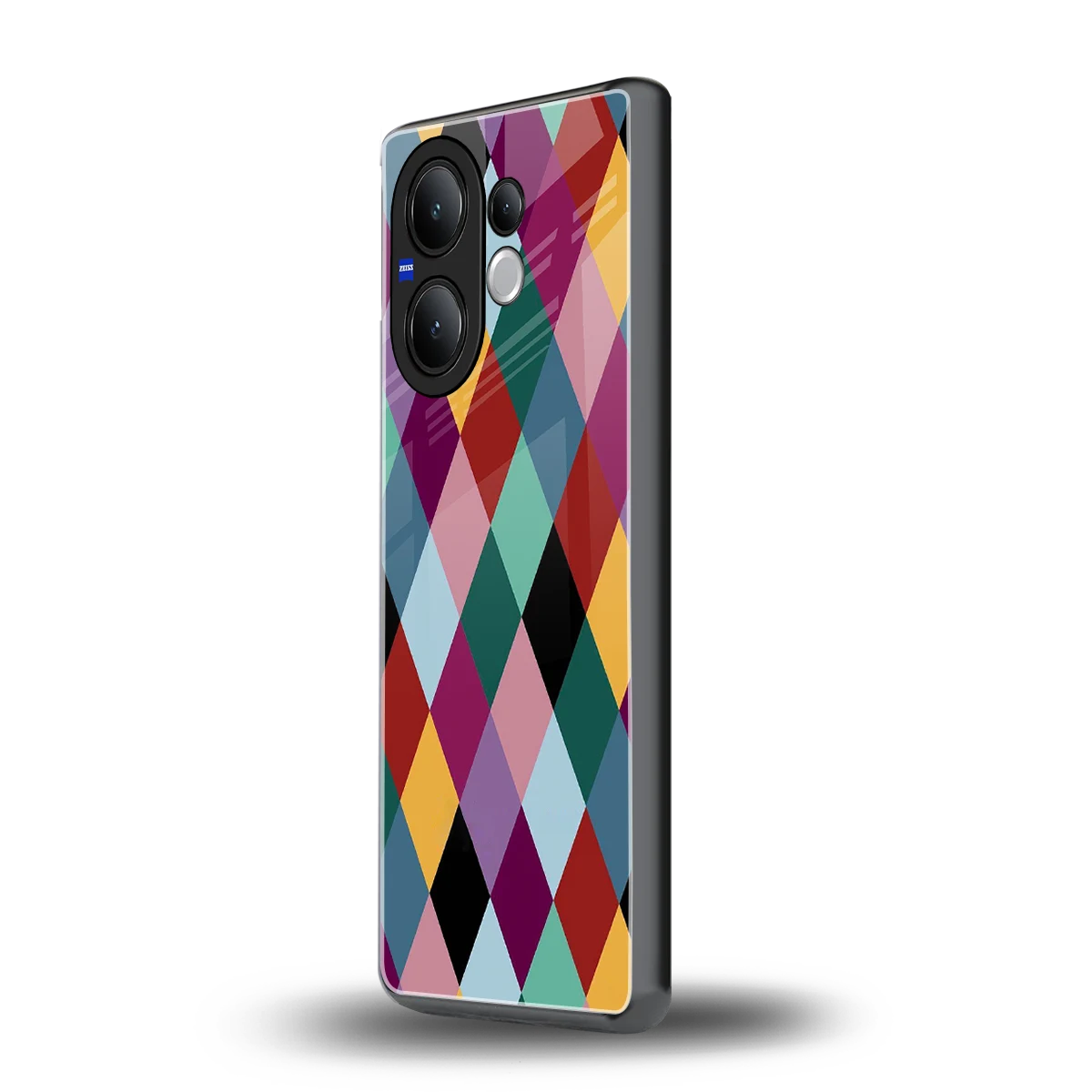Diamond Palette vivo v60 mobile cover | shockproof glass phone case
