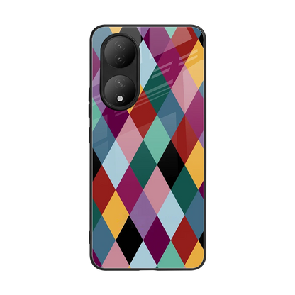 Diamond Palette back phone cover | glass case for Vivo-y100