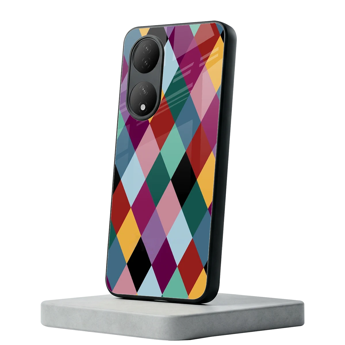 Diamond Palette Vivo-y100 mobile cover | shockproof glass phone case