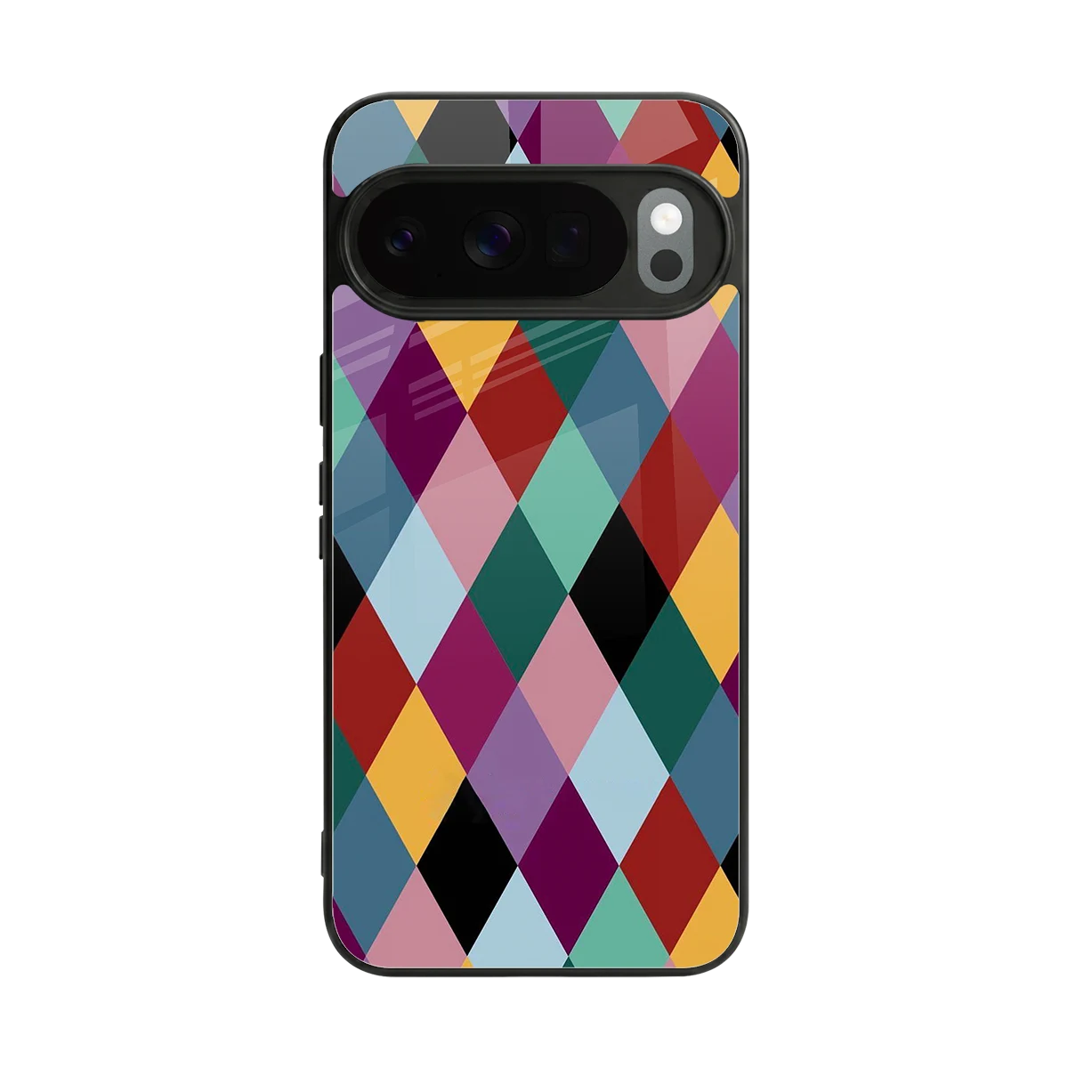 Diamond Palette back phone cover | glass case for google pixel 10 pro