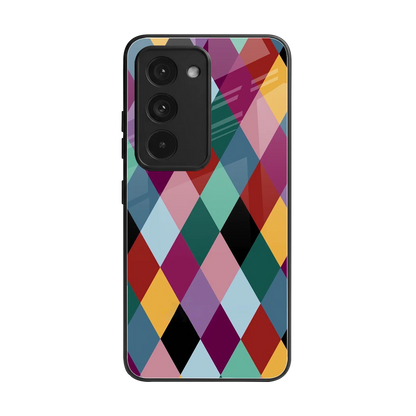 Diamond Palette back phone cover | glass case for redmi 15 5g