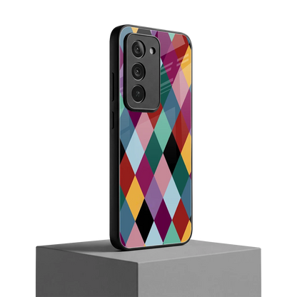 Diamond Palette redmi 15 5g mobile cover | shockproof glass phone case