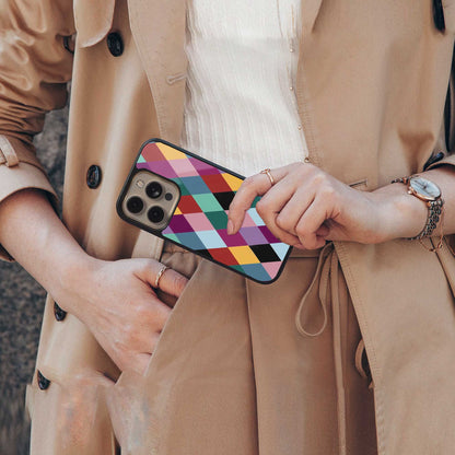 Diamond Palette Phone Case for Iphone 16 | Glass Case